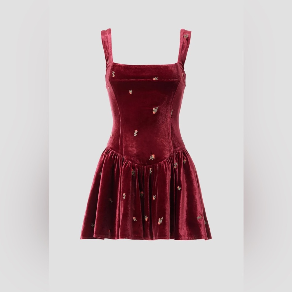We wore what corset peplum mini dress size 8